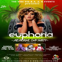 Euphoria 22 Afro Beats Hip Hop and Dance Hall