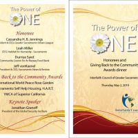 The Power of One: Honoring Community Leaders