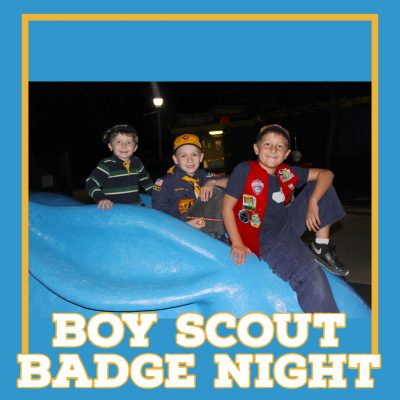 Boy Scout Badge Night