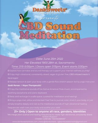 CBD Live Sound Meditation