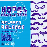 Hops and Handlebars and Tower Brewing Company: Hard Seltzer Release Party