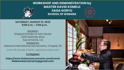 Ikebana Workshop and Demonstration