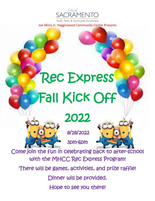 MHCC Rec Express Fall Kick Off 2022