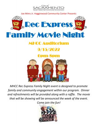 MHCC Rec Express Family Movie Night