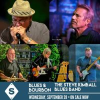 Blues and Bourbon Wednesdays: The Stephen Kimball Band ft Andy Santana, Sid Morris