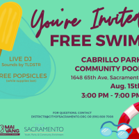 Free Swim at Cabrillo Park Community Pool