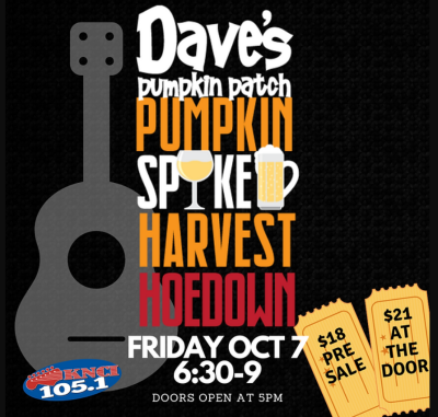 Dave's Pumpkin Spiked Harvest Hoedown 2022