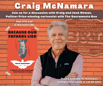 Because Our Fathers Lied: A Conversation with Craig McNamara