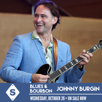 Blues and Bourbon Wednesdays: Johnny Burgin featuring George Holden and Co. Lights