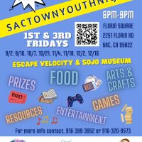 Escape Velocity and Sojo Museum SacTownYouthNights