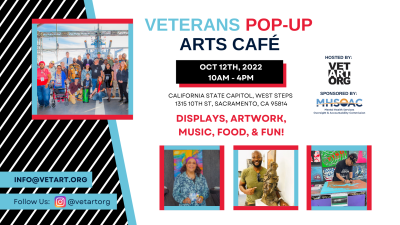 Veterans Pop-up Arts Café