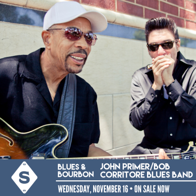 Blues and Bourbon Wednesdays: John Primer and Bob Corritore Blues Band