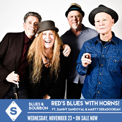 Blues and Bourbon Wednesdays: Red's Blues with Horns