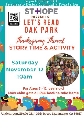 Let's Read Oak Park: Thanksgiving Story Time and Activity