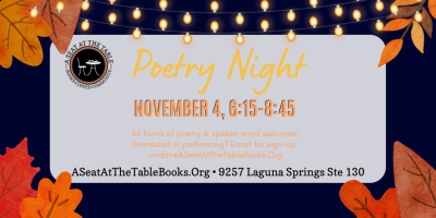 November Poetry Night