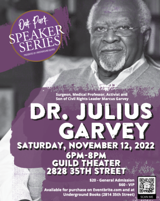 Oak Park Speaker Series: Dr. Julius Garvey