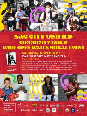 Sac City Unified Community Fair and Wide Open Walls Event