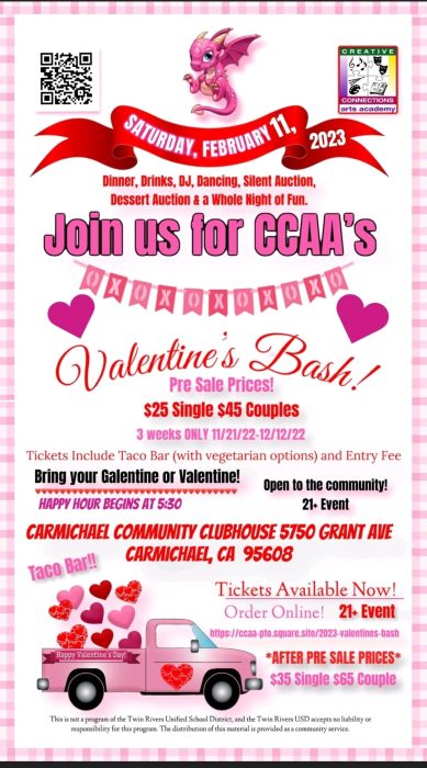Creative Connections Arts Academy's Valentine's Bash