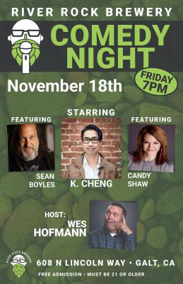 Comedy Night at River Rock Brewery