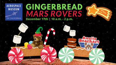 Gingerbread Mars Rovers