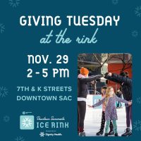 Giving Tuesday at the Rink