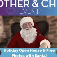Single Mom Strong's Holiday Open House and Photos with Santa