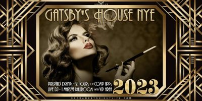 Sacramento New Year's Eve Party: Gatsby's House