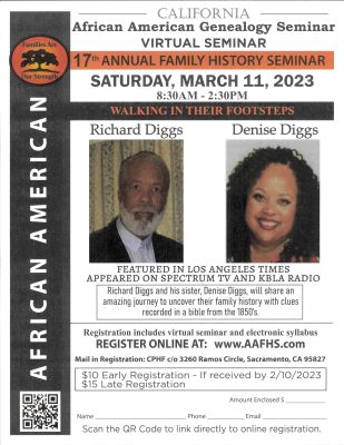 African American Genealogy Seminar