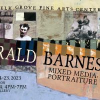 First Saturday Art Reception: Gerald Barnes, Mixed Media, Portraiture