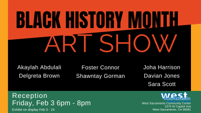Art Reception: Black History Month Art Show