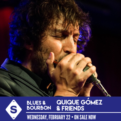 Blues and Bourbon Wednesdays: Quique Gomez and Friends feat. Kid Andersen