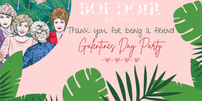 Thank You for Being a Friend: Galentine's Day Party