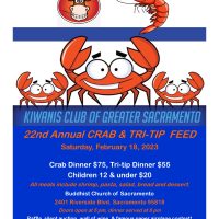 Crab or Tri-tip and Shrimp Feed