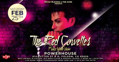 The Red Corvettes: Adam and the Aces' Prince Tribute Show