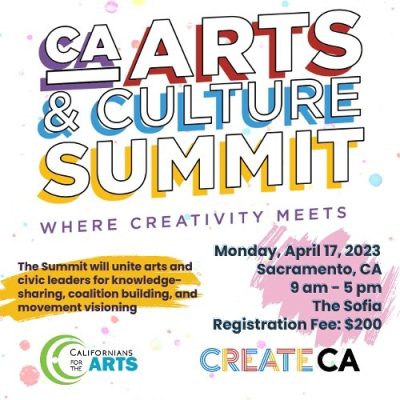 California Arts and Culture Summit