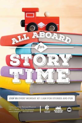 All Aboard for Story Time at the Railroad Museum