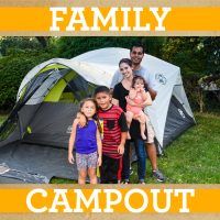 Family Campout at Fairytale Town