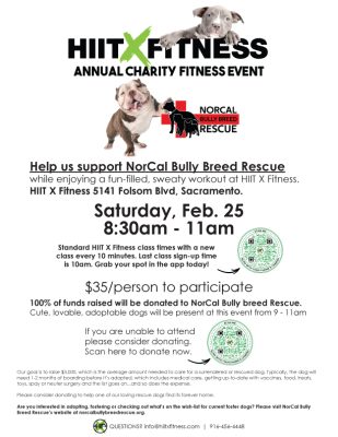 HIIT X Fitness Charity Fitness Event