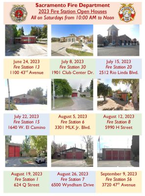 Sacramento Fire Department Fire Station Open Houses
