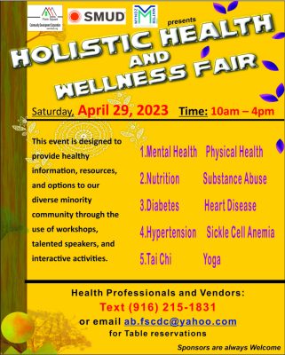 Holistic Health and Wellness Fair