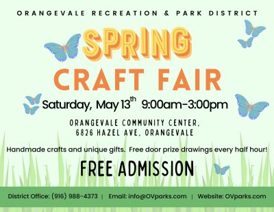 OVparks Spring Craft Fair