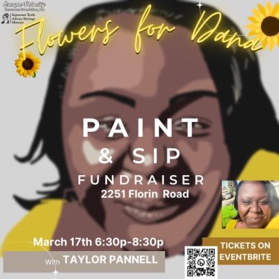 Paint and Sip Fundraiser: Flowers for Dana