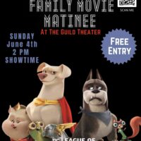 Family Movie Matinee at The Guild Theater: DC League of Superpets