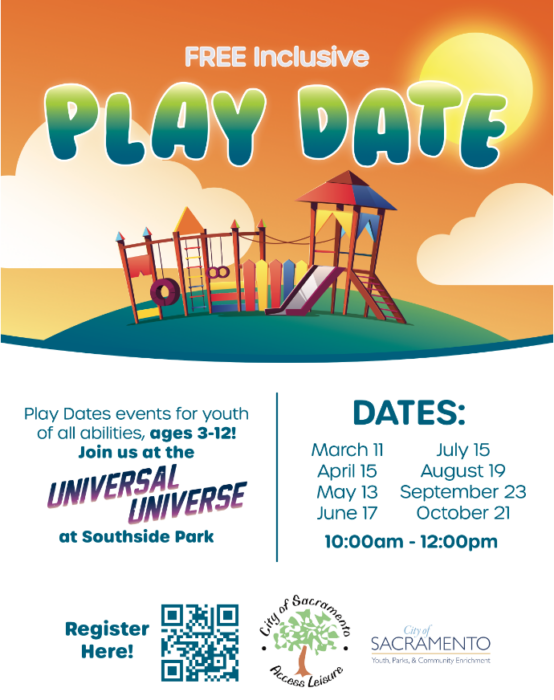 Free Inclusive Play Dates at Southside Park