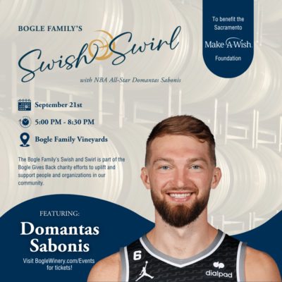 Bogle Family's Swish and Swirl with Domantas Sabonis (Cancelled)