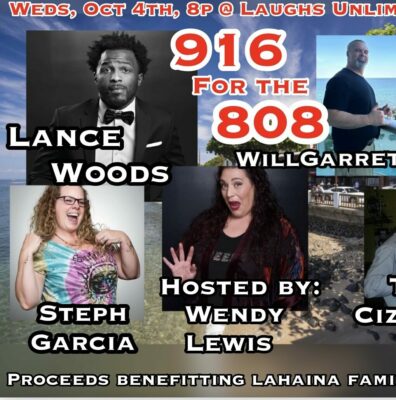 916 for the 818 Comedy Fundraiser