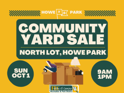 Community Yard Sale at Howe Park