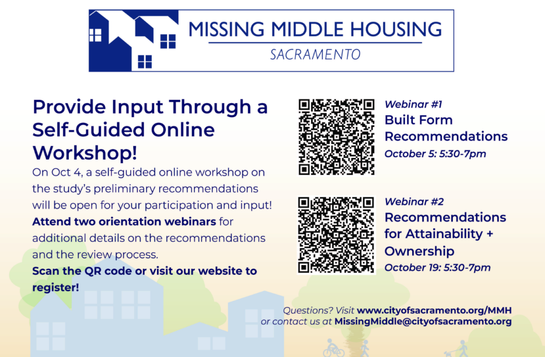 What could Missing Middle Housing look like in Sacramento? – Built Form Recommendations