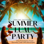 Arthur Murray Carmichael Summer Luau Party
