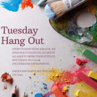 Tuesday Hang Out and Do Art